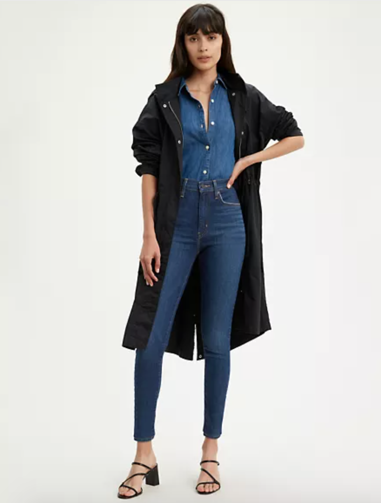 Levi's mile high grey cheap