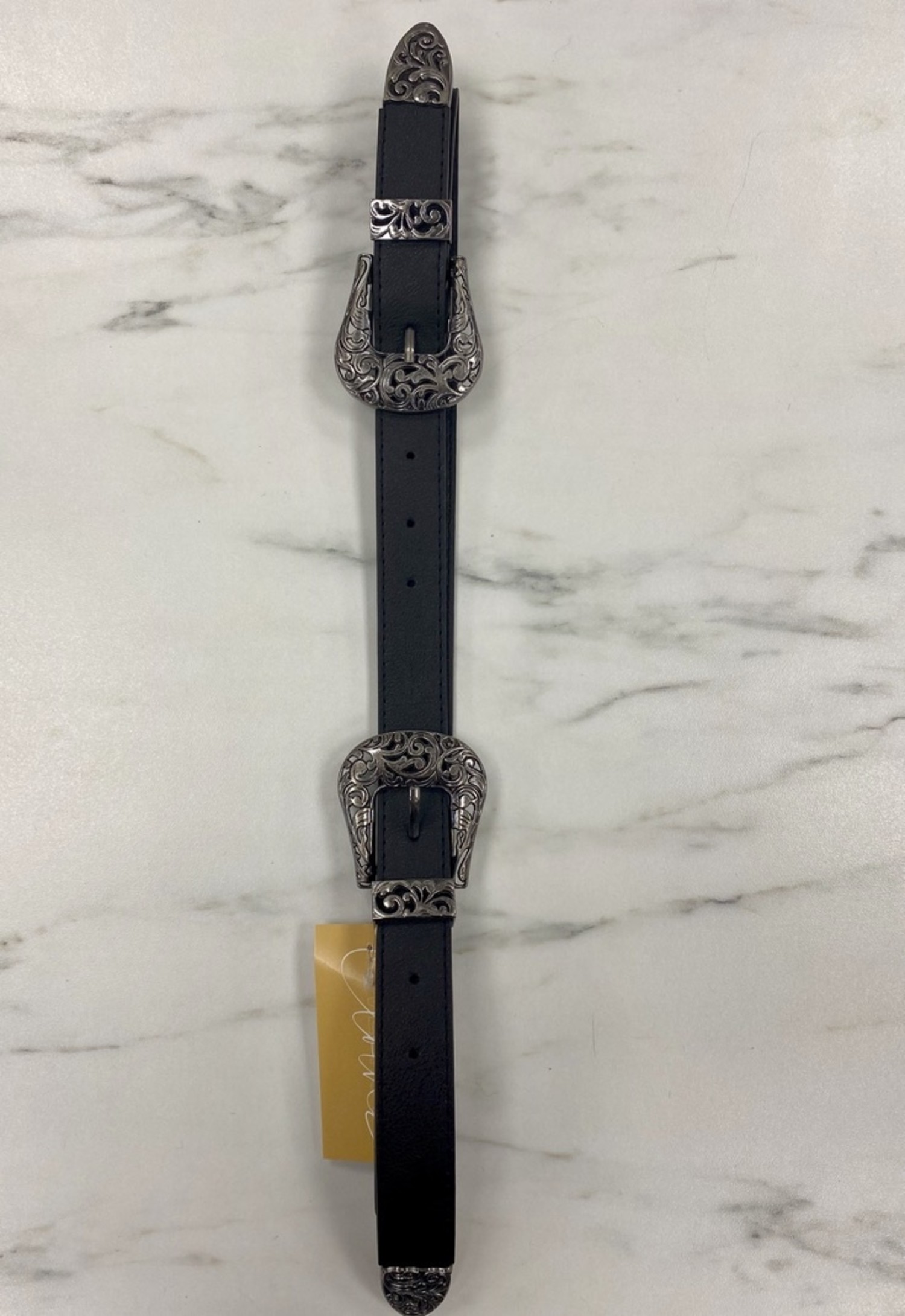 Double buckle belt