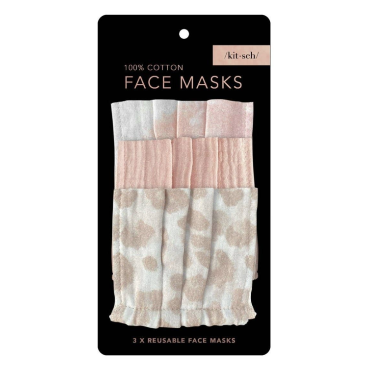 Kitsch 3 pack Masks Blush
