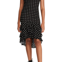 Ruby Polka Dot Dress