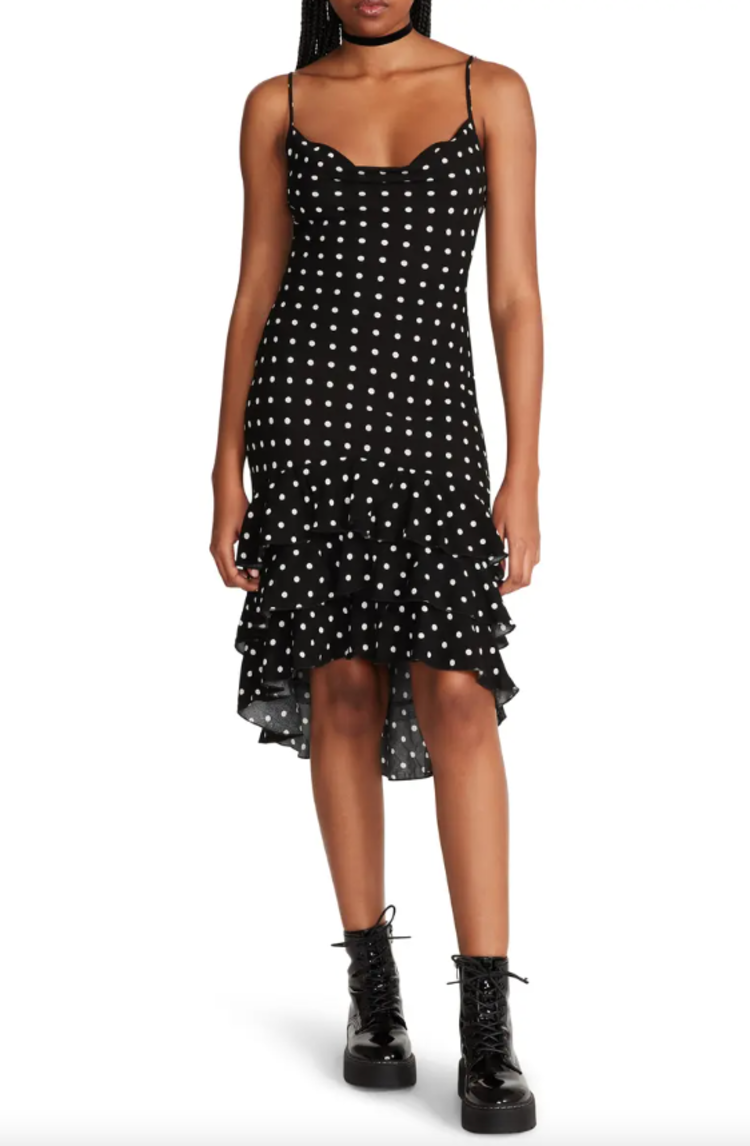 Ruby Polka Dot Dress