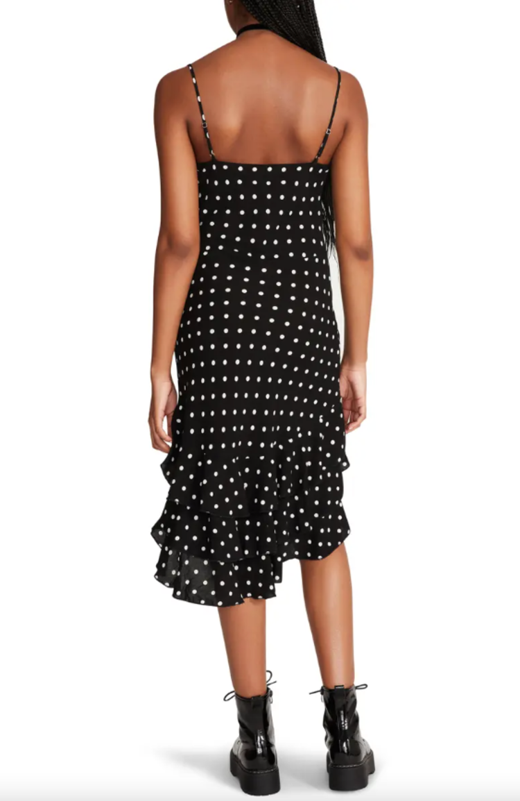 Ruby Polka Dot Dress