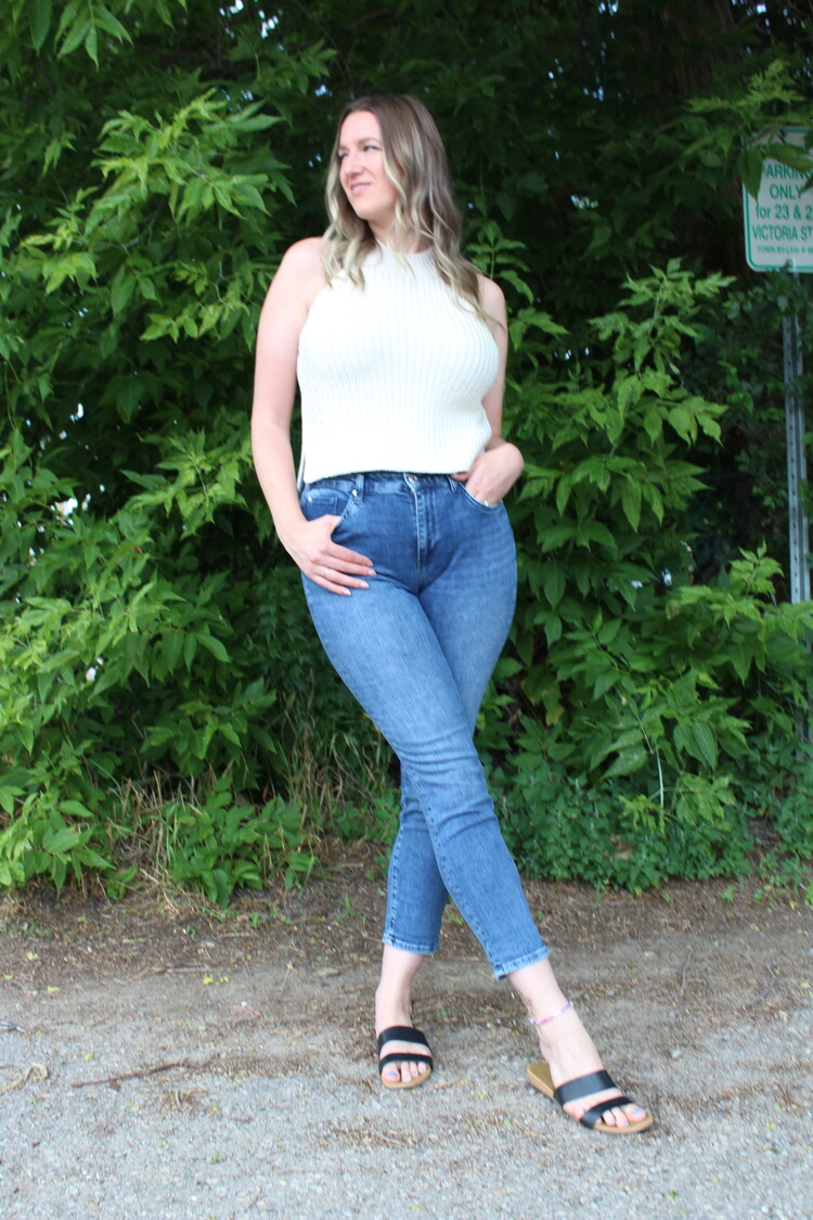 Mavi Kathleen Mid Feather Blue