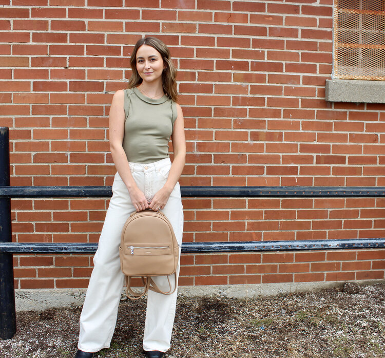 Free People Tinsley Baggy  ECRU