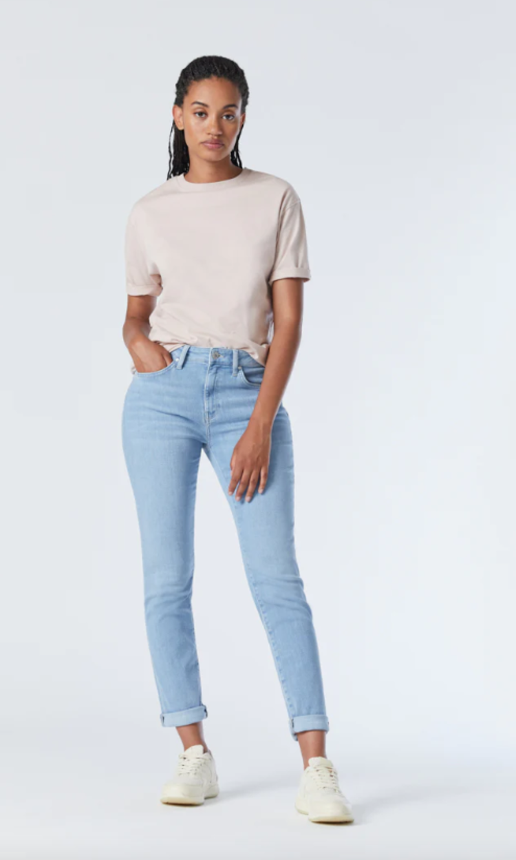 Mavi Kathleen Bleached Feather Blue