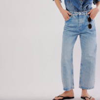 Free People Deep Trance BF Jean