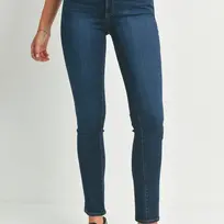 Just Black Denim Slim Straight Long