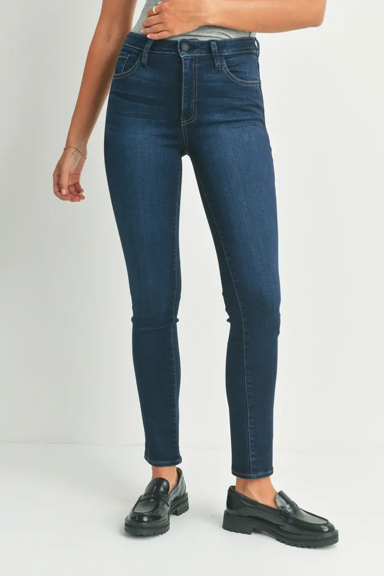 Just Black Denim Slim Straight Long