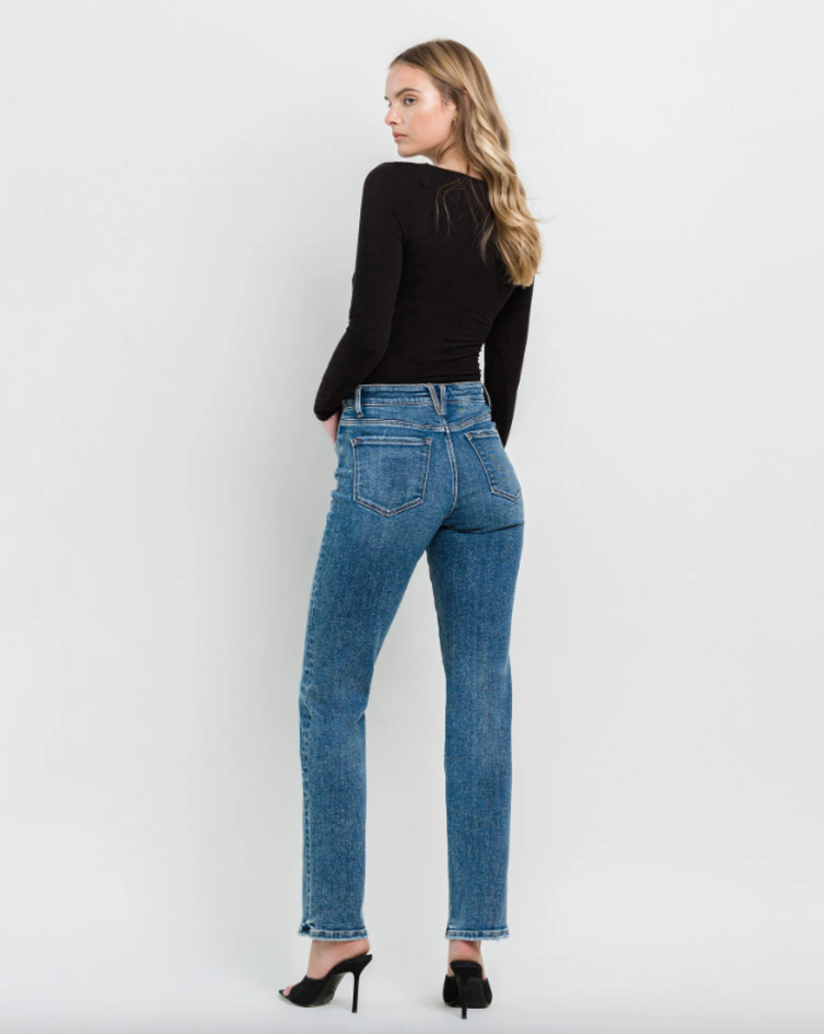 Flying Monkey High Straight Jeans
