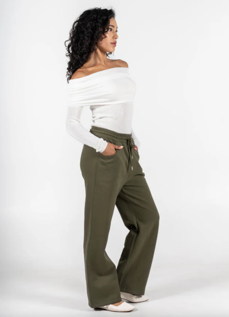 C'est Moi Olive Comfy Pants
