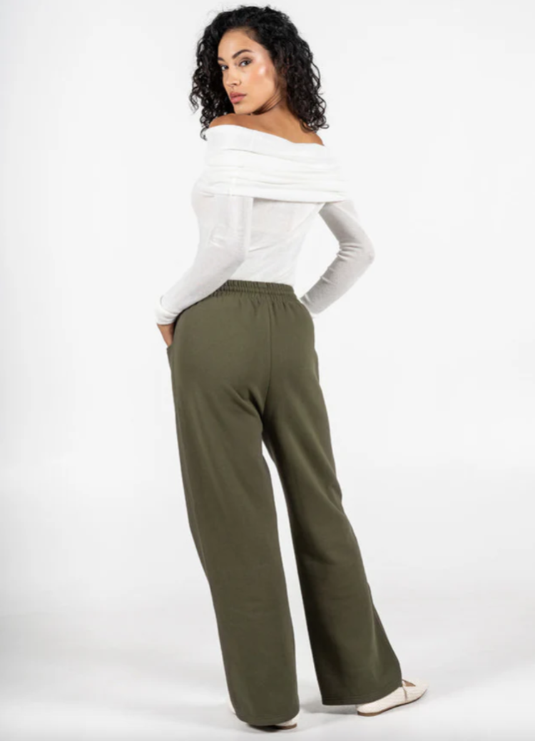 C'est Moi Olive Comfy Pants