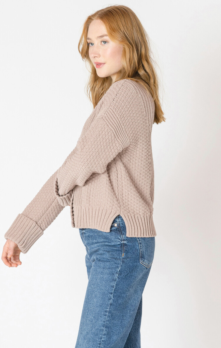 Dex Warm Taupe Sweater