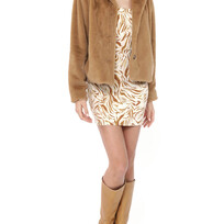 Sadie & Sage Eden Fur Coat