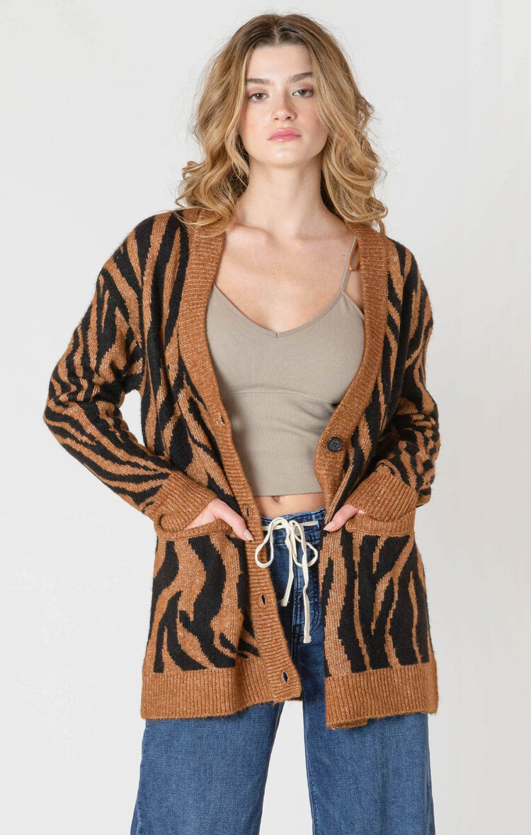 Room 34 Tiger Cardi