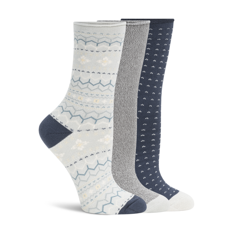 3PK Crew Socks