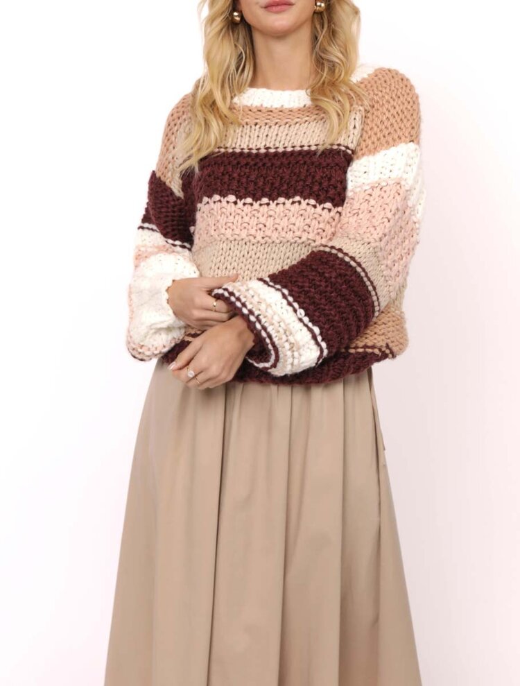 Sadie & Sage Butter Pecan Sweater