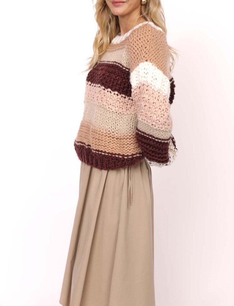 Sadie & Sage Butter Pecan Sweater