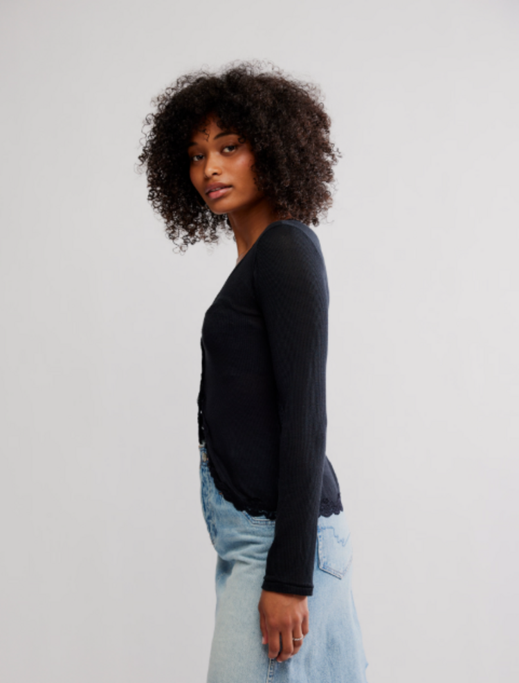 Free People Big Love Black