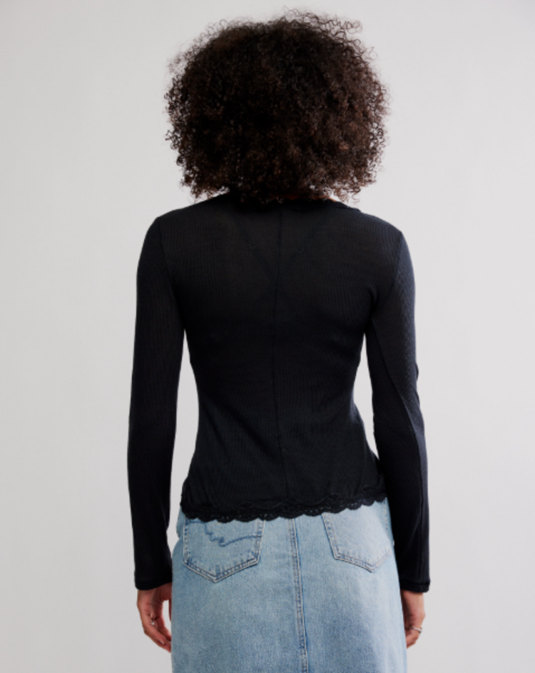 Free People Big Love Black