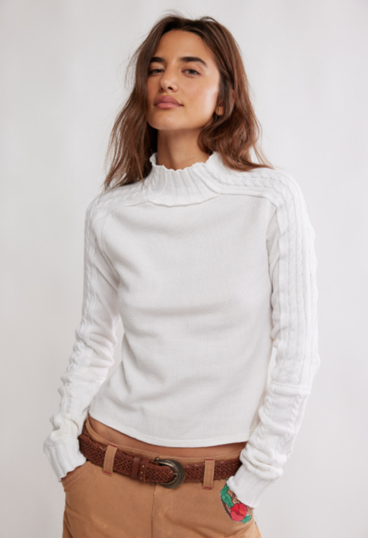 Free People Breezy Swit Ivory
