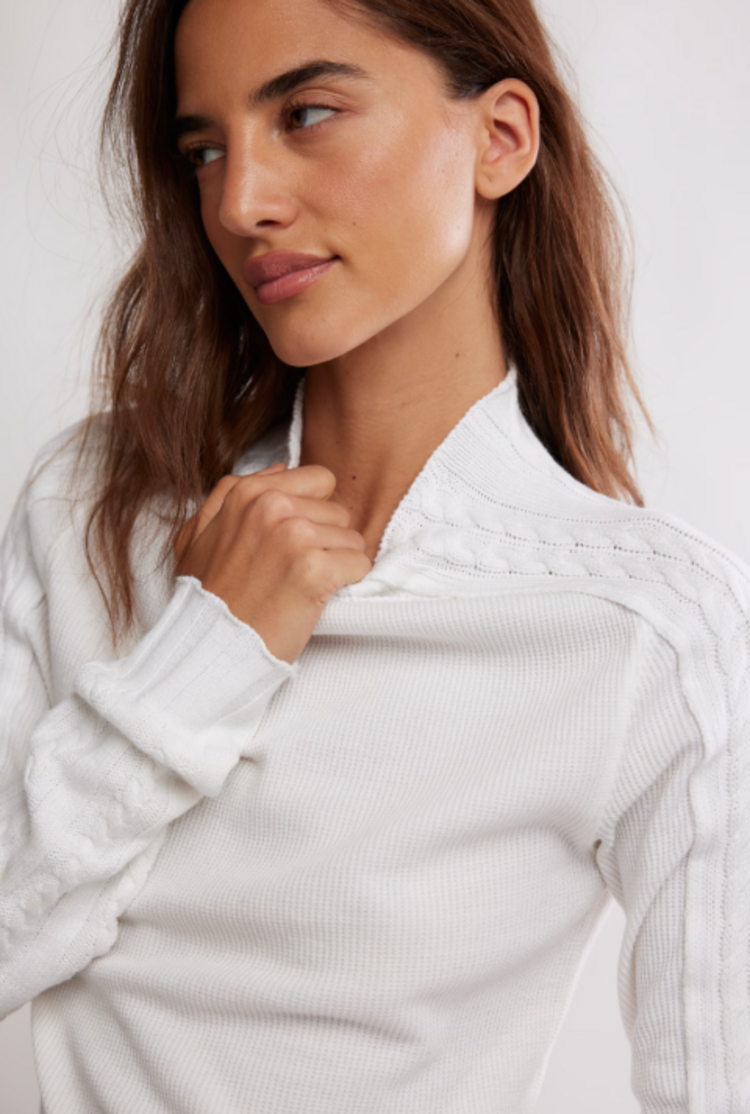 Free People Breezy Swit Ivory