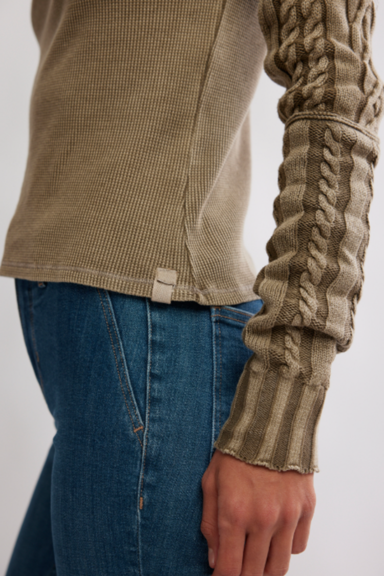 Free People Breezy Swit Fossil