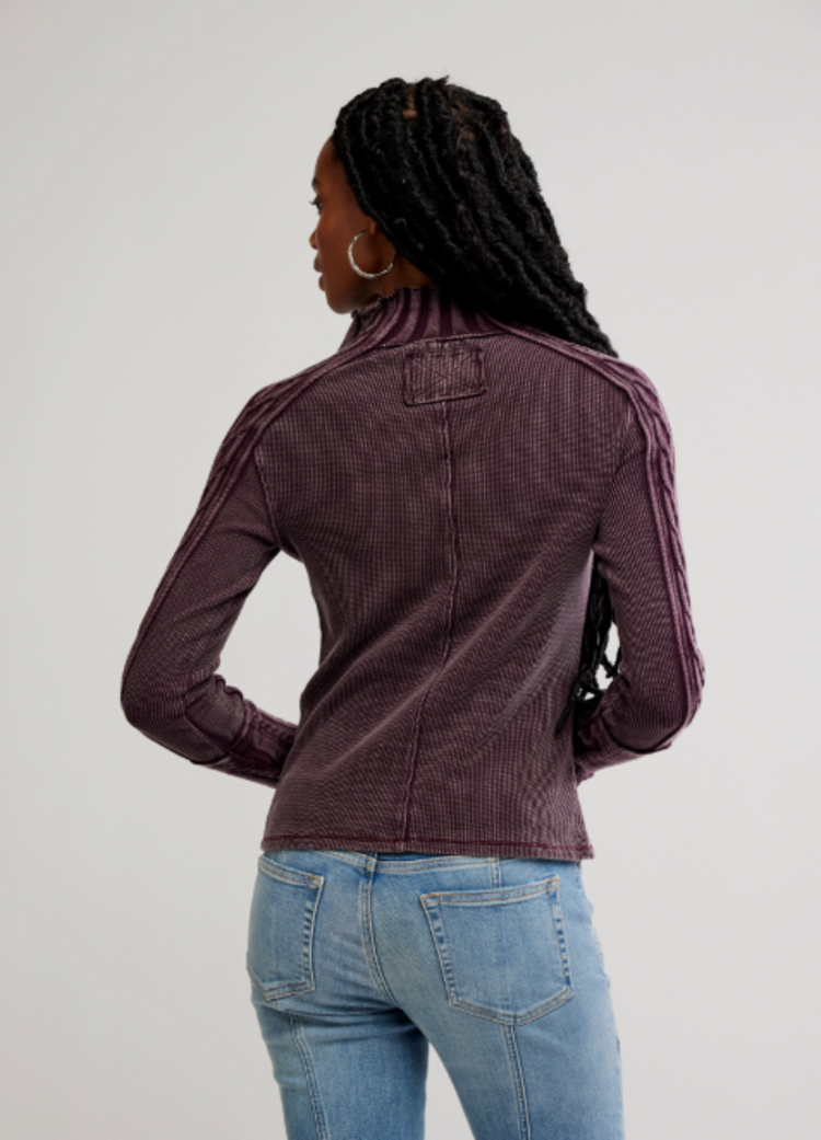 Free People Breezy Swit Grape