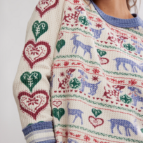 Free People Blissful Tee Snowdrop