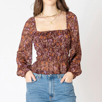 Dex Wild Flower Blouse