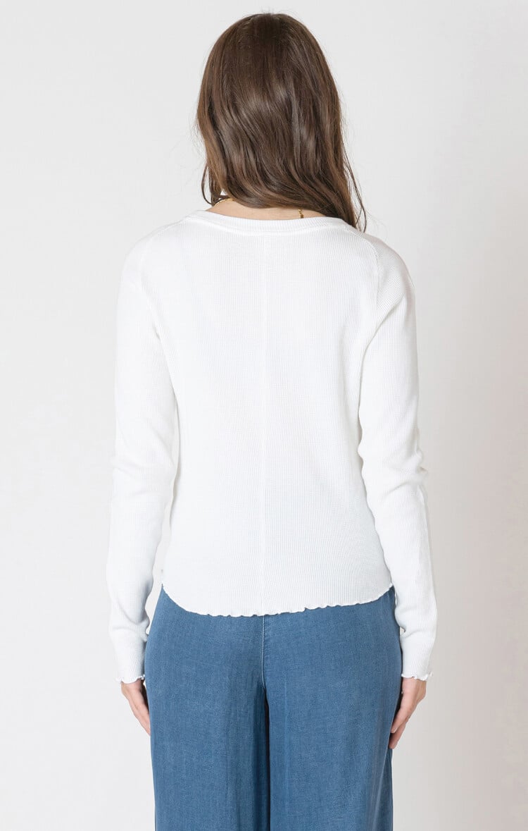 Dex White Thermal Tee