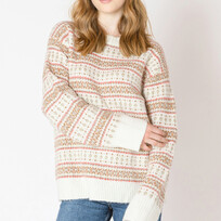 Dex Red Fairisle Sweater