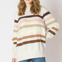 Dex Stripe Oversized Sweater