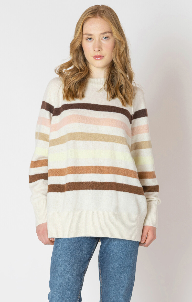 Dex Stripe Oversized Sweater