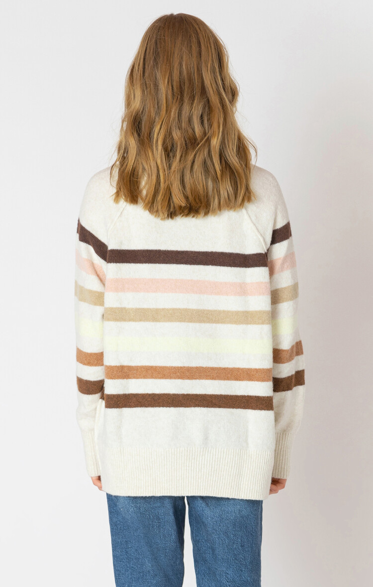 Dex Stripe Oversized Sweater