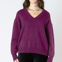 Dex Plum Sweater