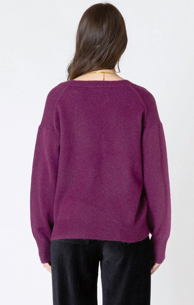 Dex Plum Sweater