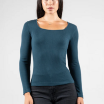 C'est Moi One Size Seamless Rib TEAL