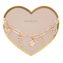 Foxy Bella Charm Necklace Gold