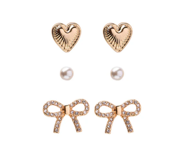 Foxy Bella Stud Set Gold