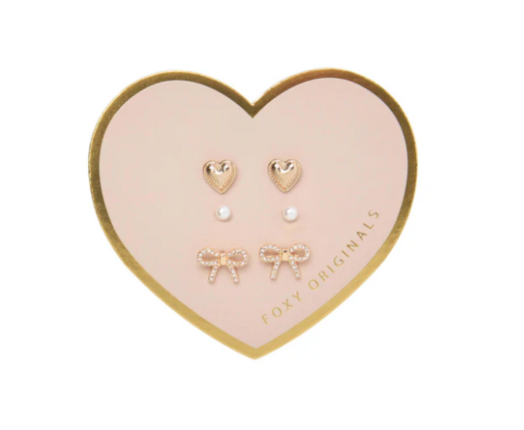 Foxy Bella Stud Set Gold