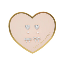 Foxy Bella Stud Set Silver