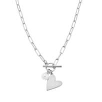 Foxy Rosie Necklace Silver