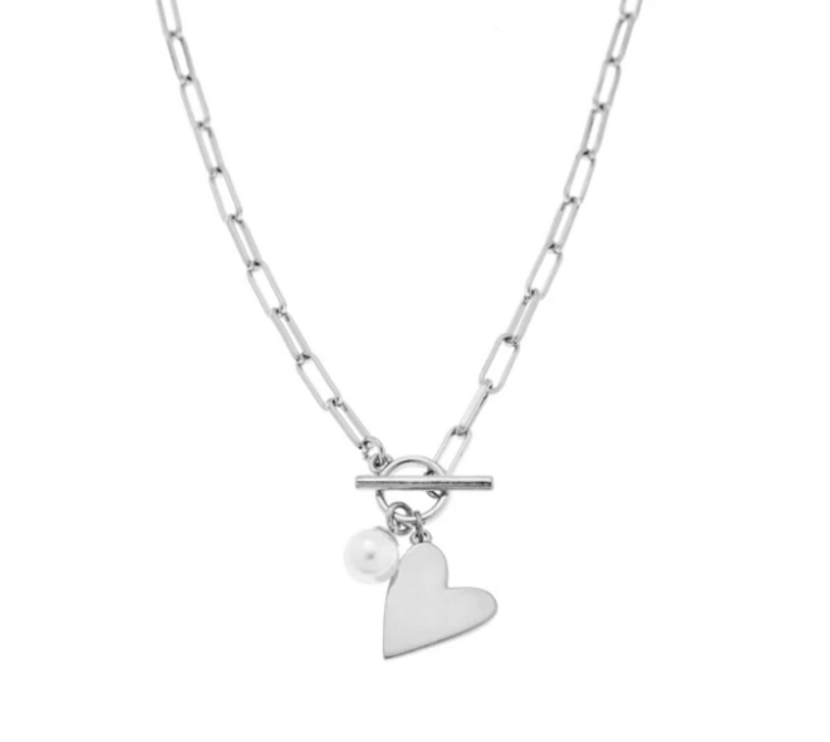 Foxy Rosie Necklace Silver