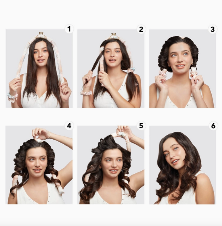 Kitsch Heatless Curls Charcoal