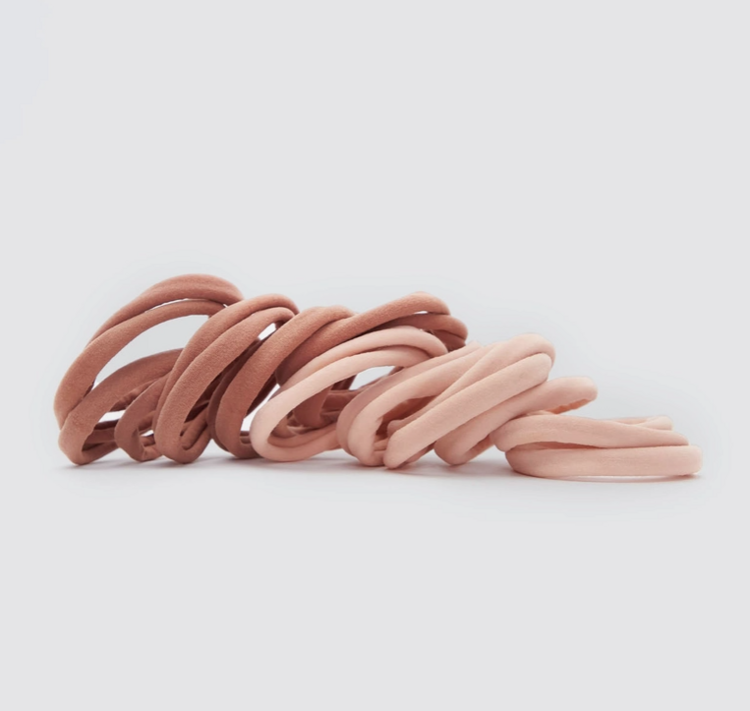 Kitsch Blush Nylon Elastics