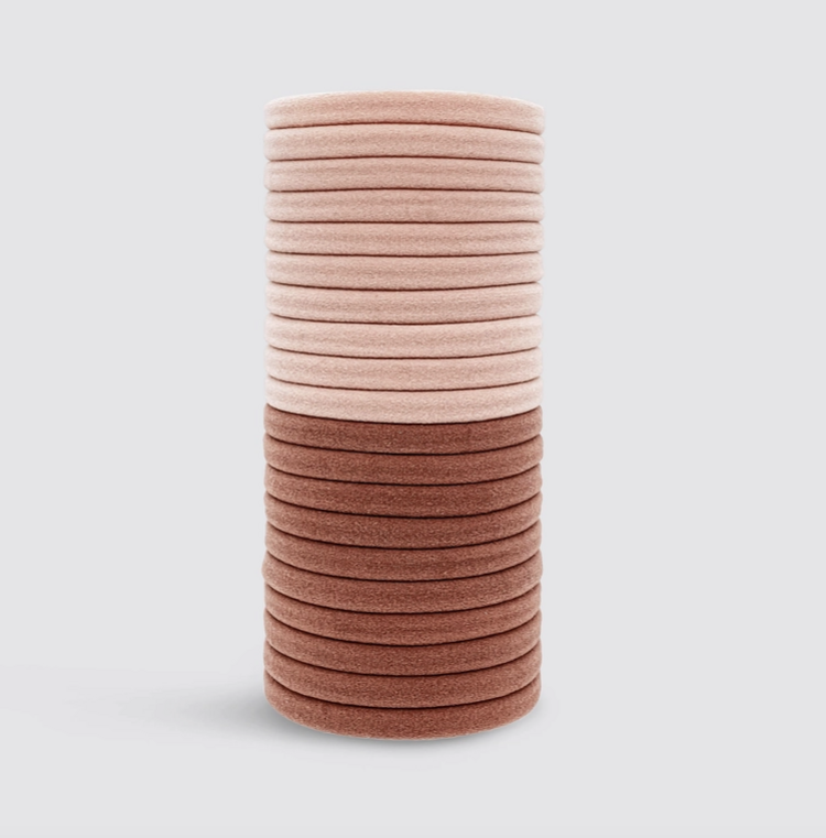 Kitsch Blush Nylon Elastics