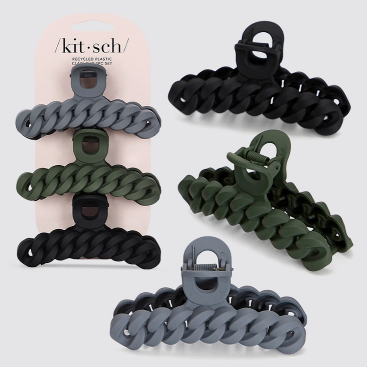 Kitsch Chain Clip 3pc
