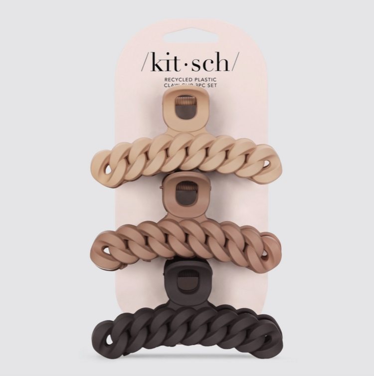 Kitsch Chain Claw Clip- Neutral