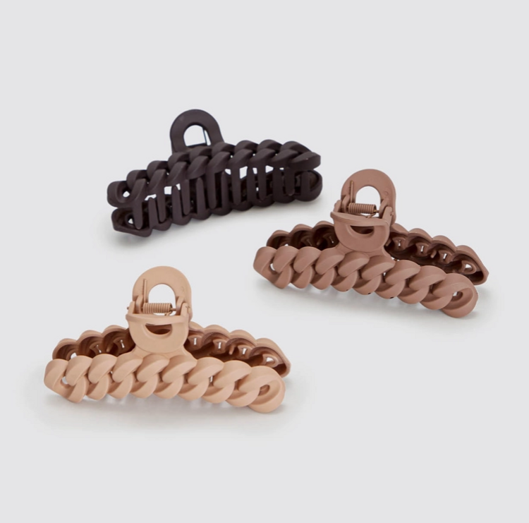 Kitsch Chain Claw Clip- Neutral