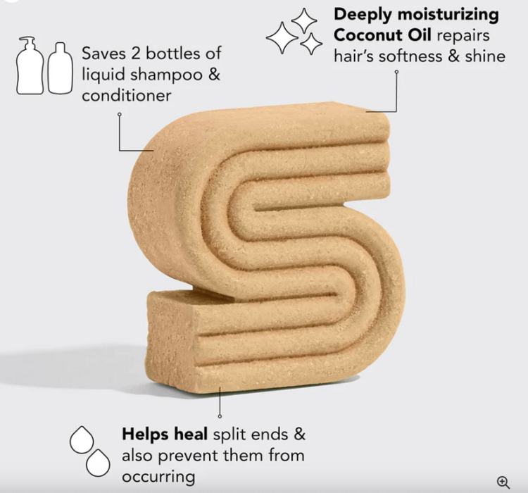 Kitsch Coconut Shampoo Bar